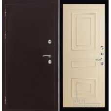 Дверь входная металлическая Термо-3 медный антик панель 62001 серена керамик