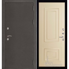 Дверь входная металлическая Термо-3 темное серебро панель 62002 серена керамик