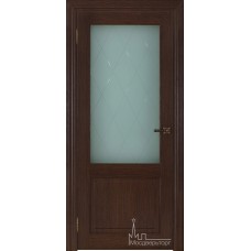 Межкомнатная дверь Экошпон 40004 Дуб французский, стекло