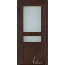 Межкомнатная дверь Экошпон 40006 Дуб французский, стекло