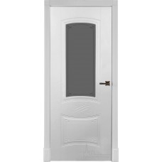 Межкомнатная дверь Марианна белая эмаль (стекло)